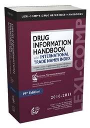 Drug Information Handbook with International Trade Names Index 2010-2011