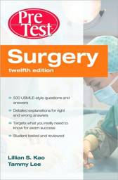 Surgery: PreTest Self Assessment & Review, 12th edition