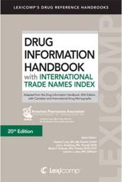 Drug Information Handbook 2011-2012 w/International Trade Names Index