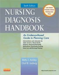 Nursing Diagnosis Handbook, 10th Edition:  An Evidence-Based Guide to Planning Care