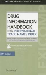 Drug Information Handbook w/International Trade Names Index, 22nd Edition (2013-2014)