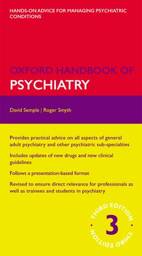 Oxford Handbook of Psychiatry, 3rd edition