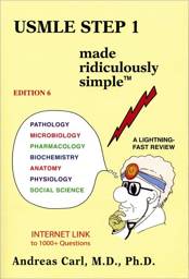 USMLE Step 1 Made Ridiculously Simple,6th edition