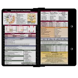 WhiteCoat Clipboard® Kit - Black Medical Edition
