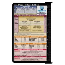 WhiteCoat Clipboard Kit - Black Pediatric Infant Edition