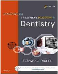 Diagnosis and Treatment Planning in Dentistry, 3rd Edition