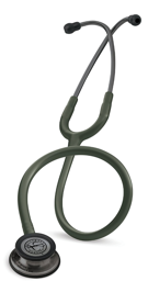 3M™ Littmann® Cardiology IV™ Stethoscope, Smoke-Finish Chestpiece, Turquoise Tube, Smoke Stem and Headset, 27 inch, 6171