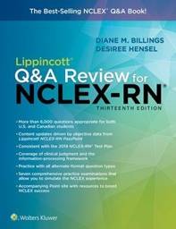 Lippincott Q&A Review for NCLEX-RN, 13th Edition, Internationa Edition